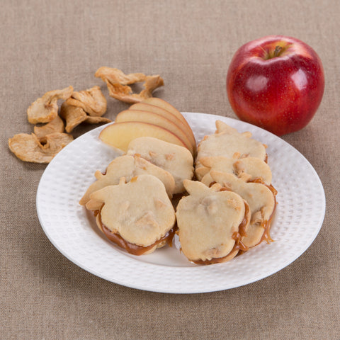 Caramel-Filled Apple Shortbread