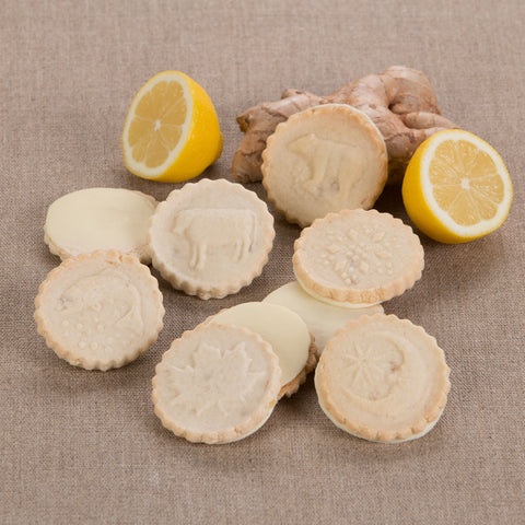 Lemon Ginger Shortbread