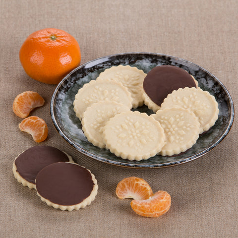 Tangerine Shortbread